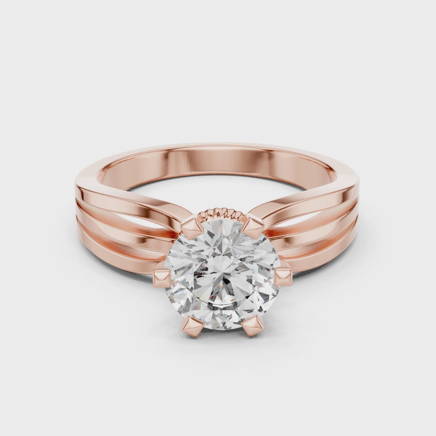 Midnight Cascade Flow Ring