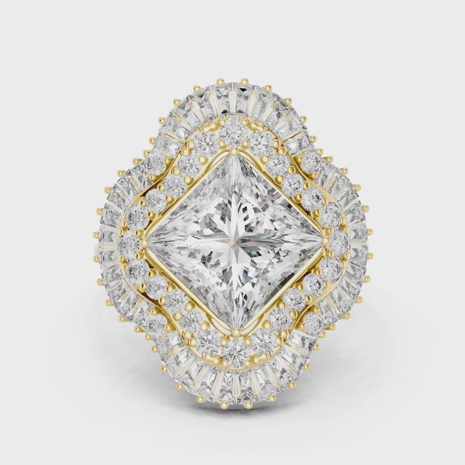 Radiant Crest Ring