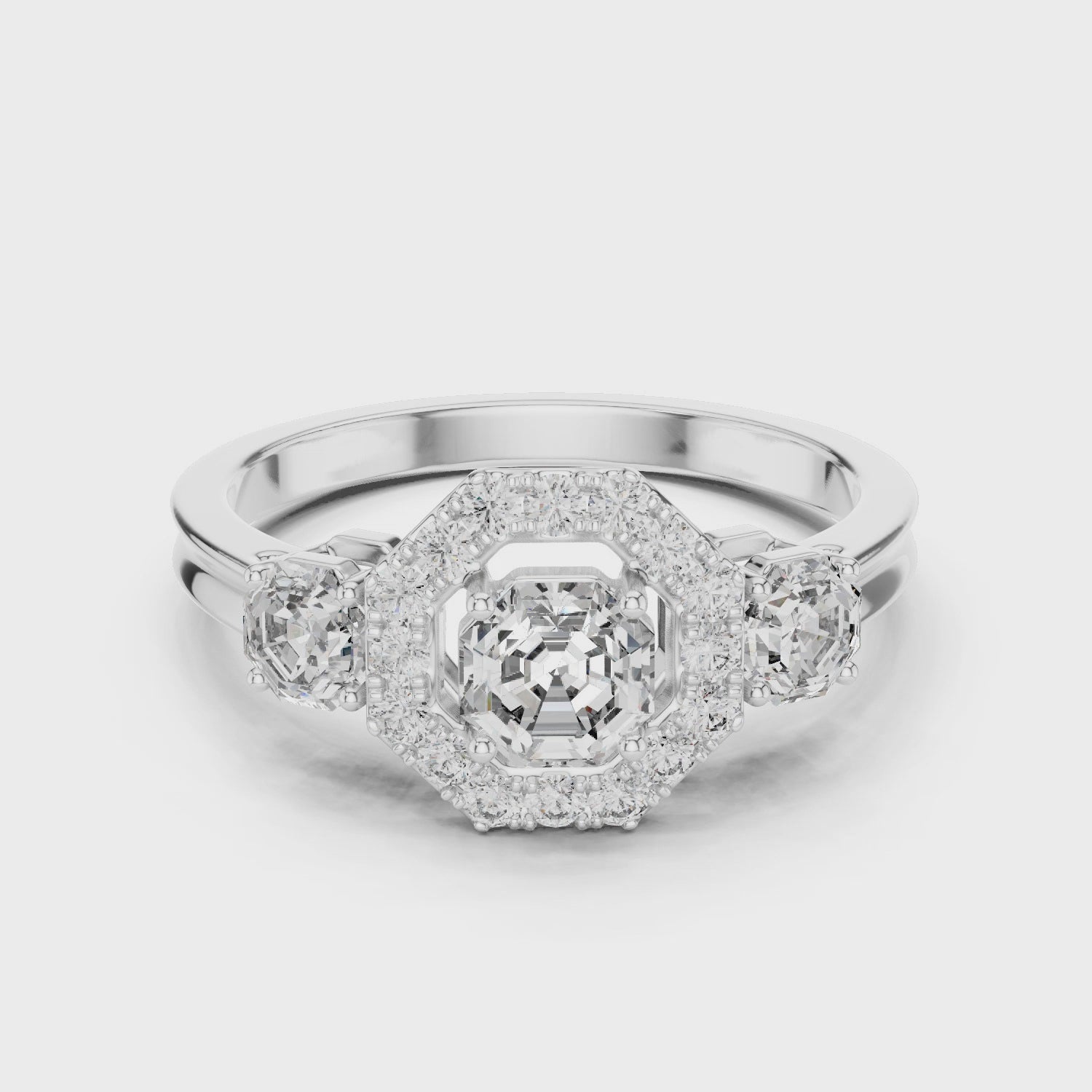 Eternal Cascade Harmony Cocktail Ring