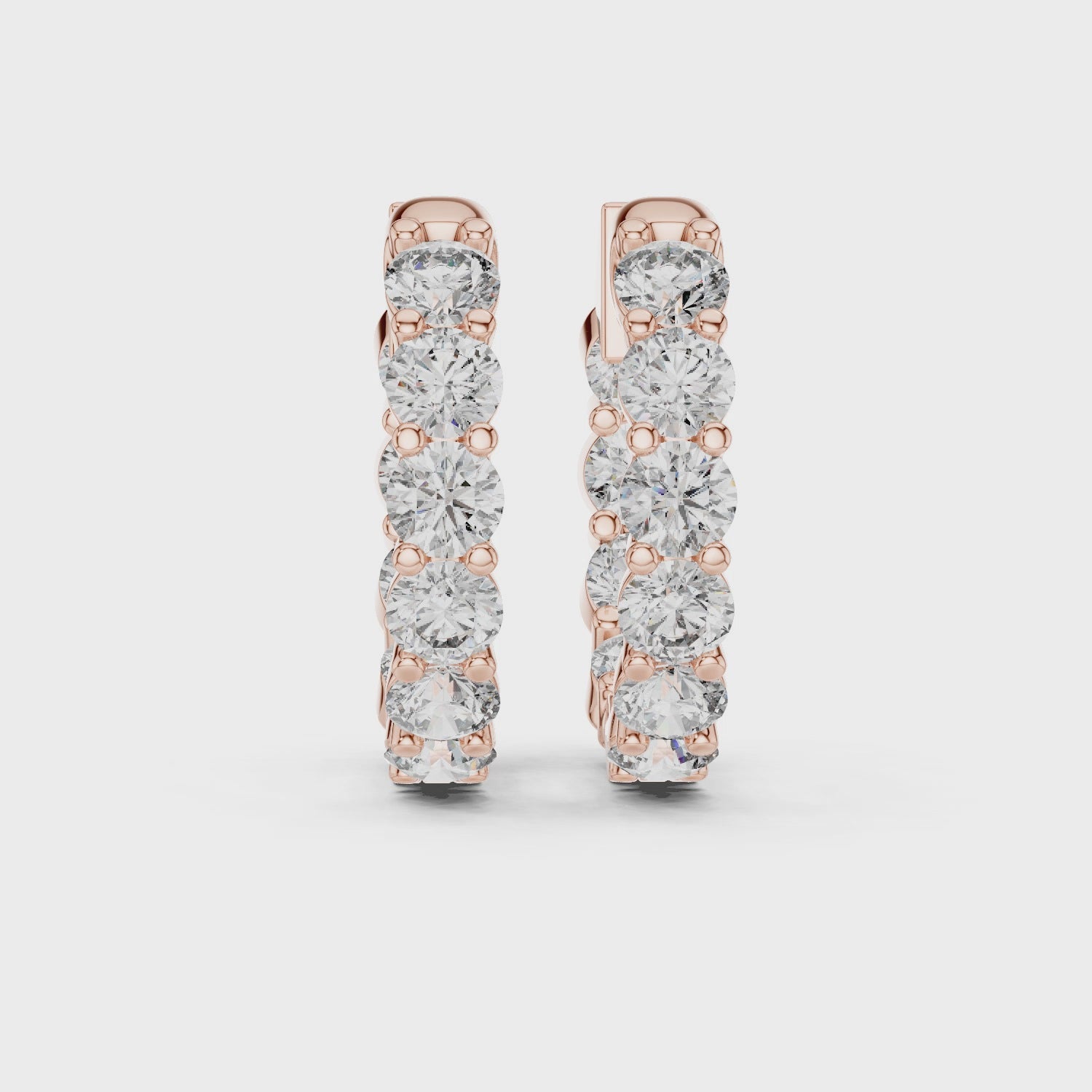 Twilight Echo Signature Hoop Studs