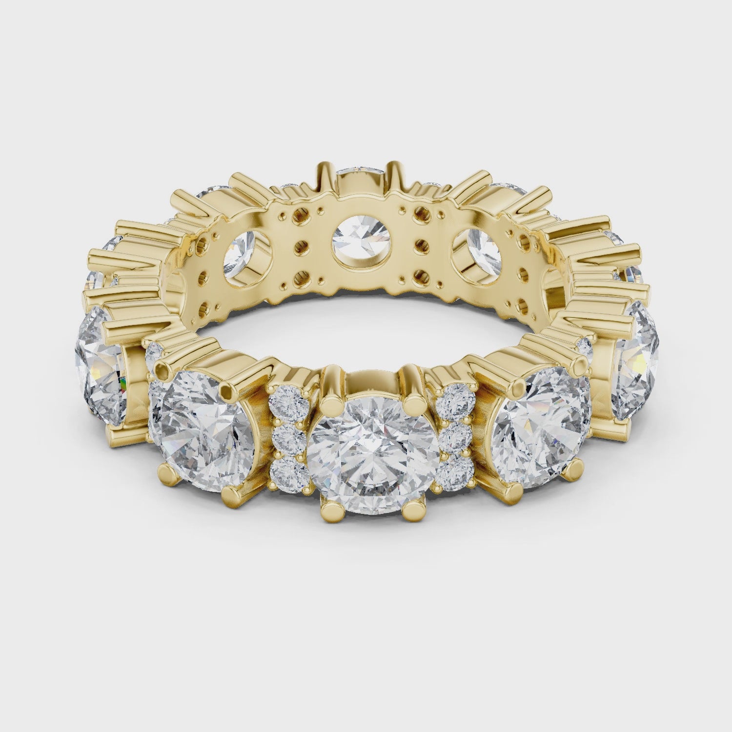 Aurora Radiant Horizon Statement Ring