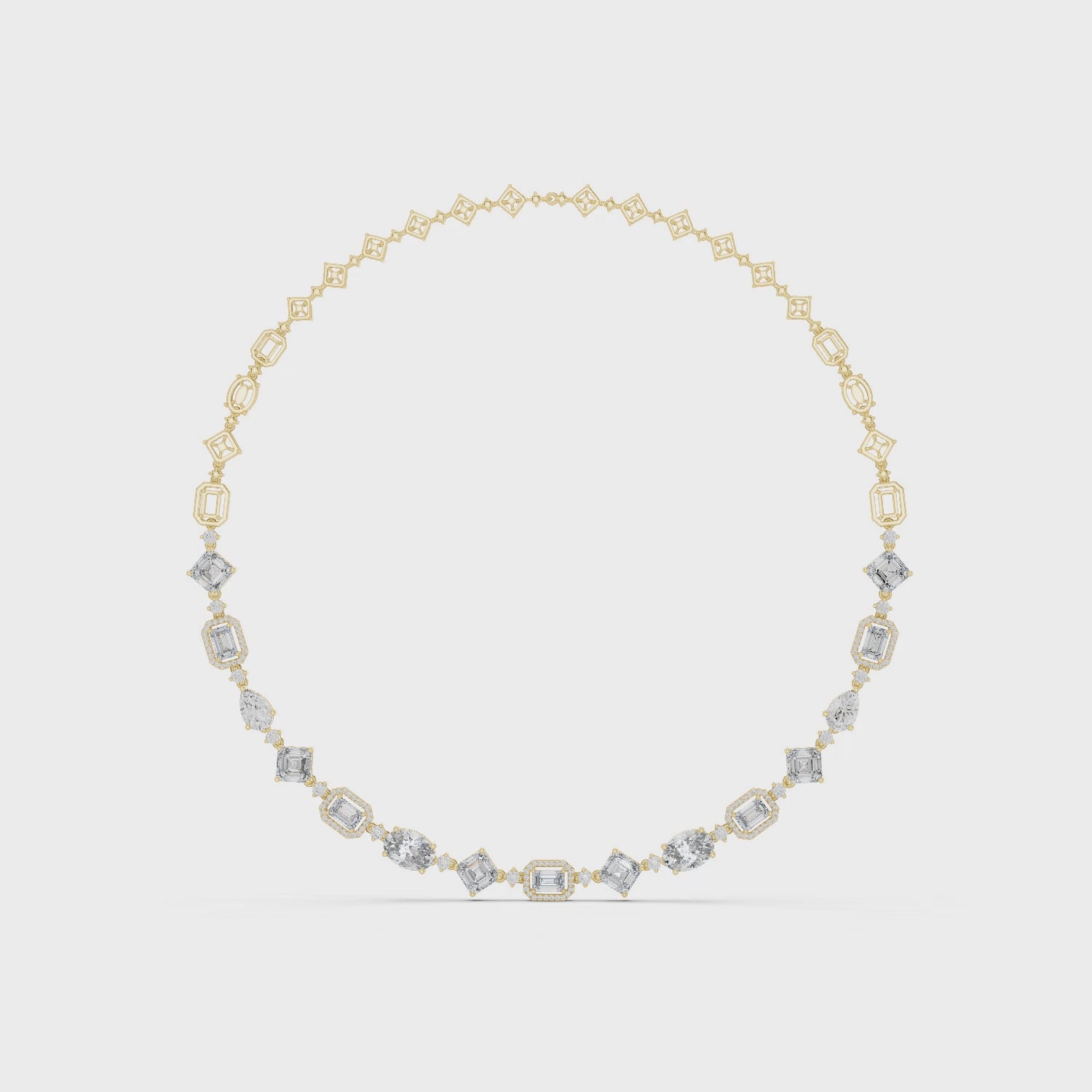 Gardenia Embrace Vintage Inspired Signature Necklace