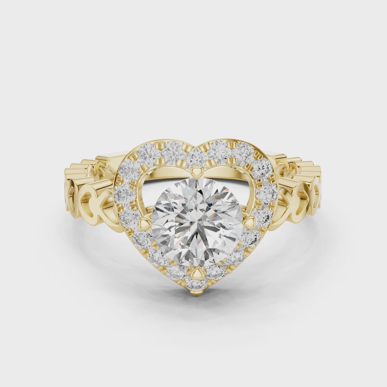 Promise Whisper Petite Engagement Ring