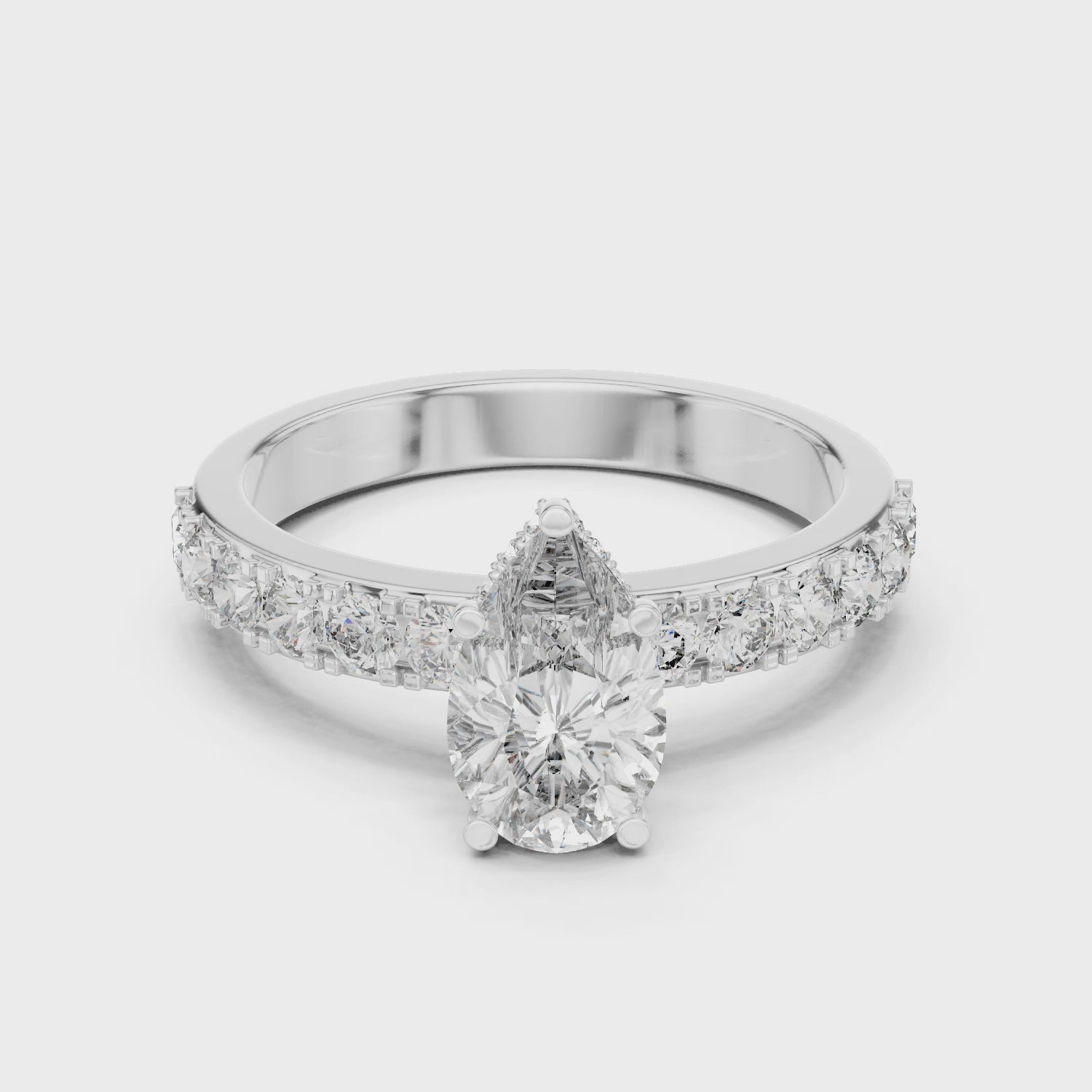 Crystalline Whisper Grace Ring