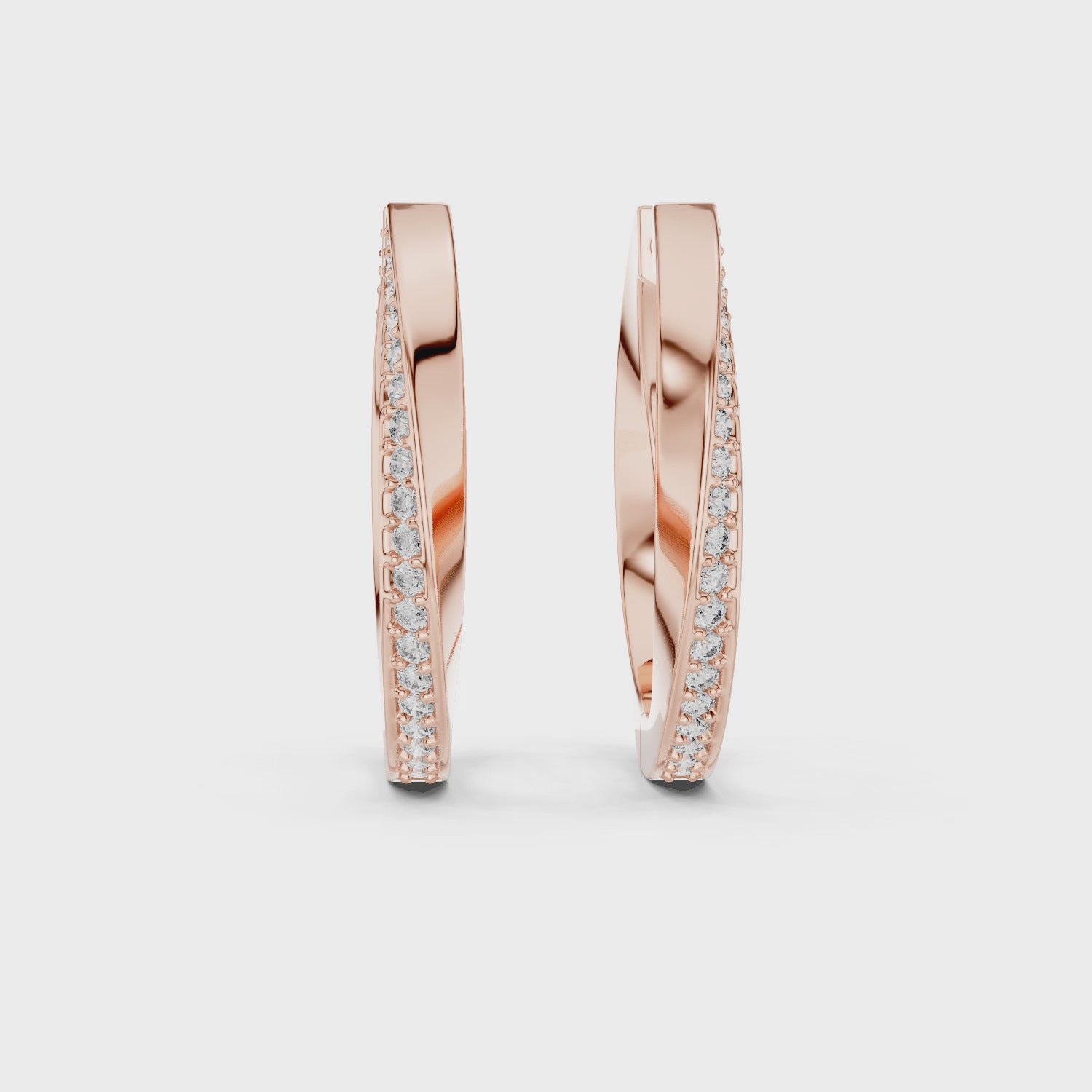 Radiant Harmony Hoop Earrings