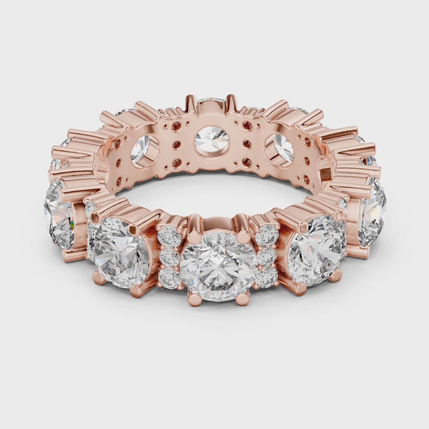 Aurora Radiant Horizon Statement Ring