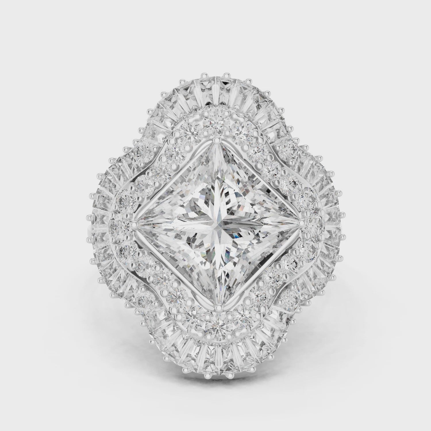 Radiant Crest Ring