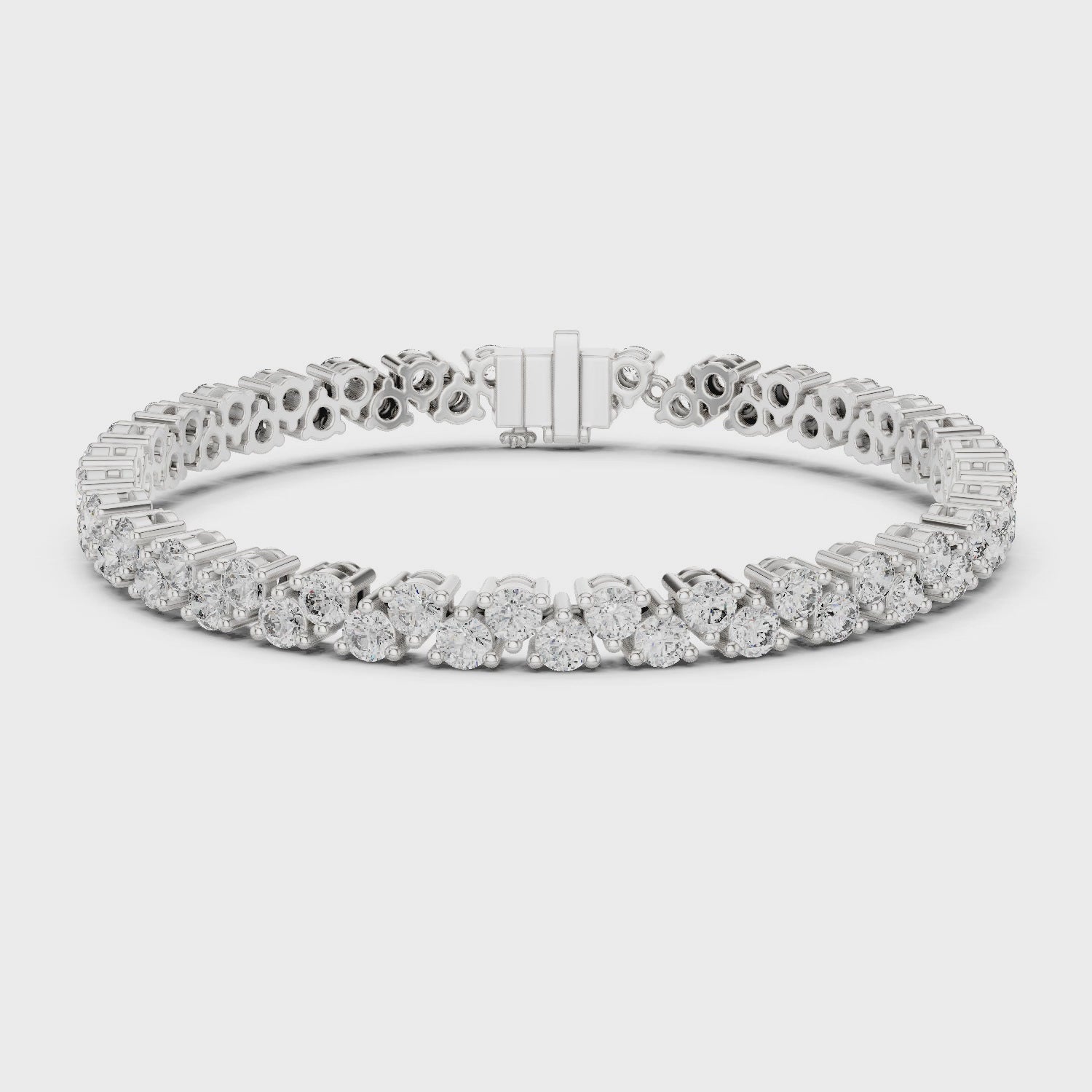Serene Jewel Link Trio Wrap Bracelet