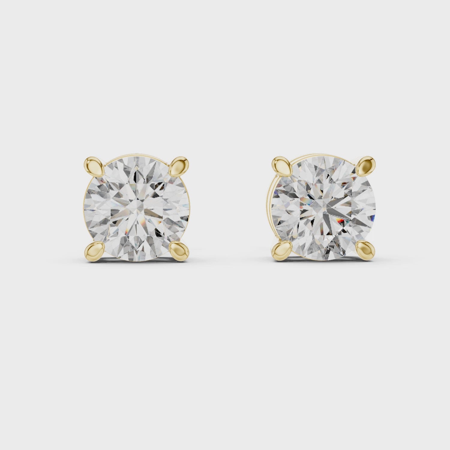 Celestial Sparkle Stud Earrings