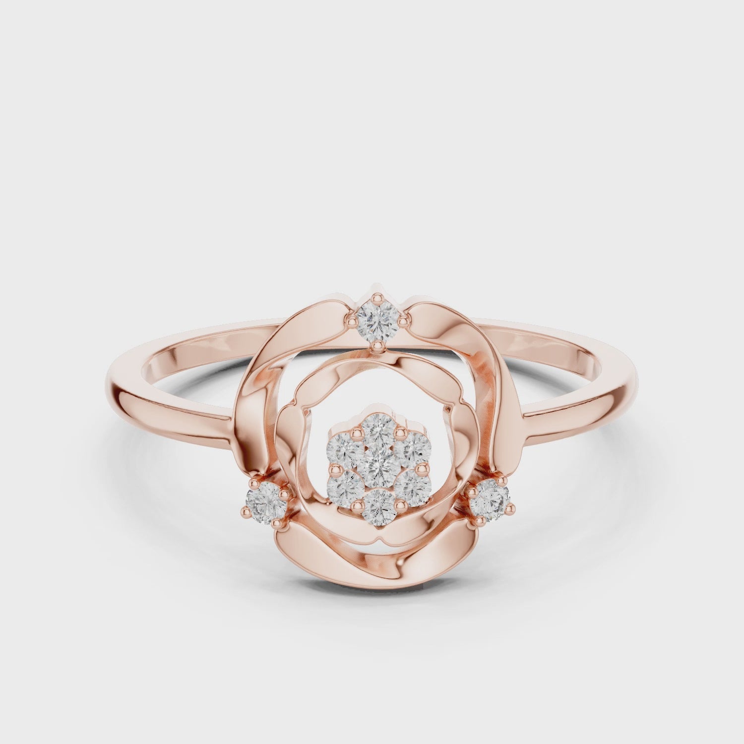 Opaline Fleur Ring