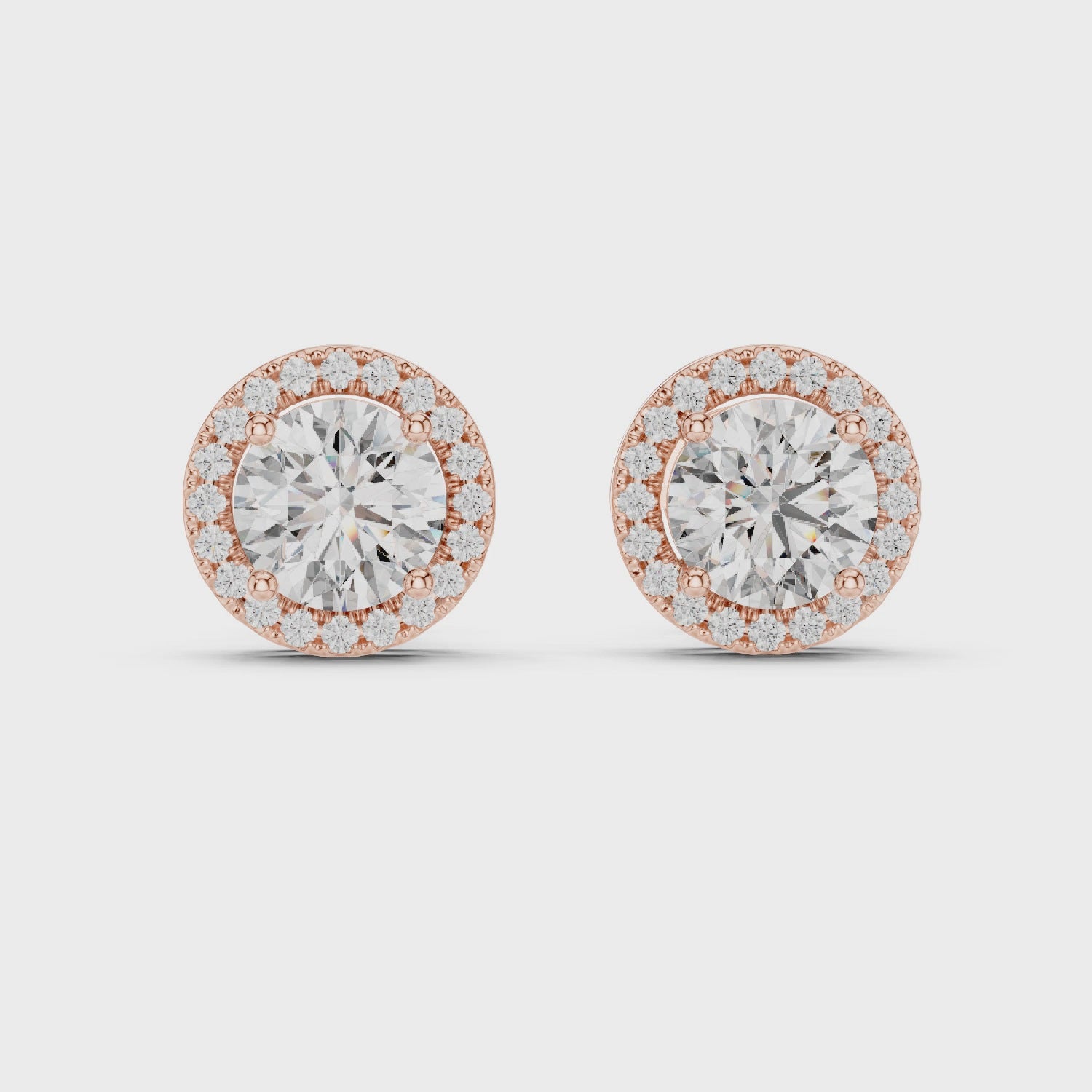 Celestial Halo Classic Stud Earrings