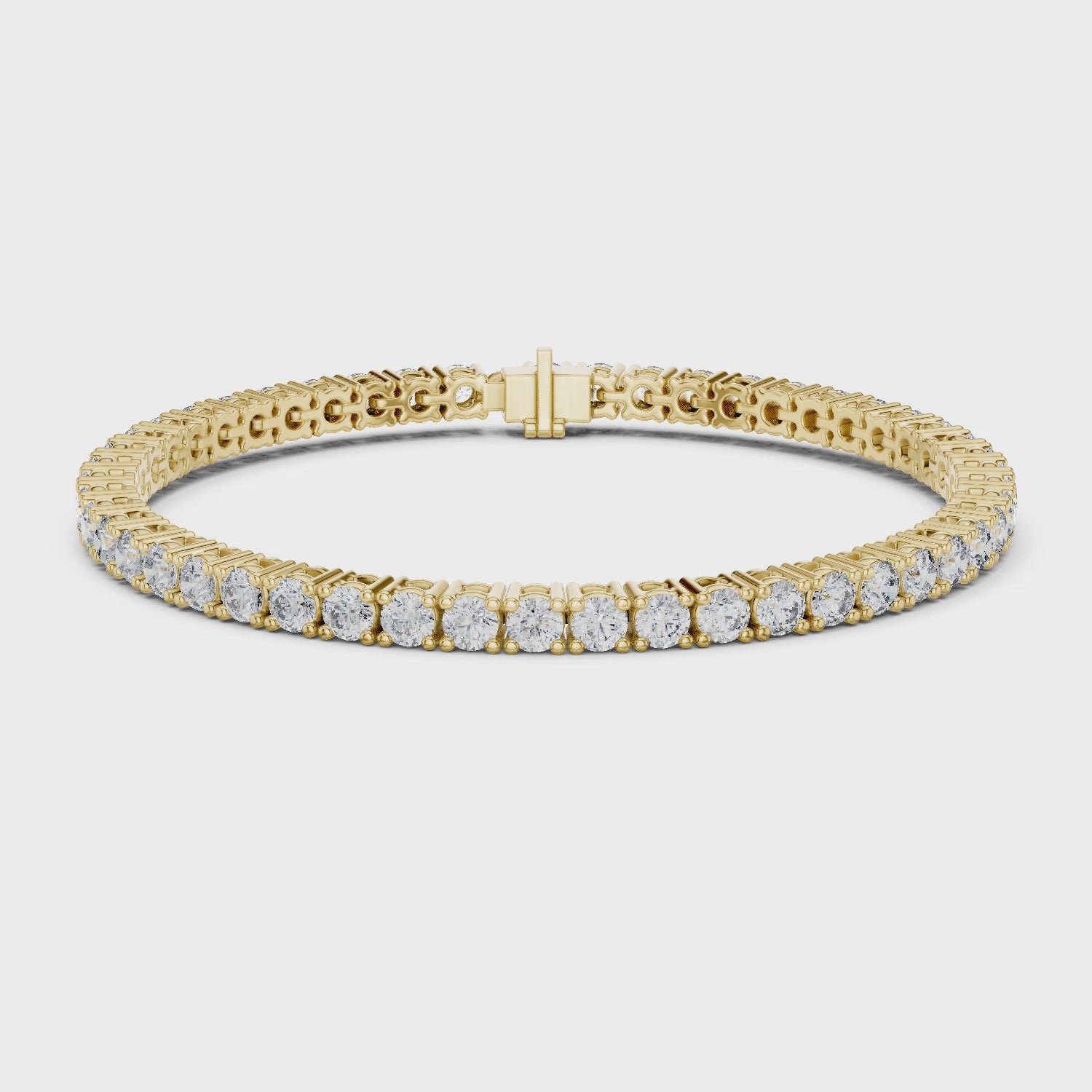 Moonlit Whisper Graceful Classic Tennis Bracelet