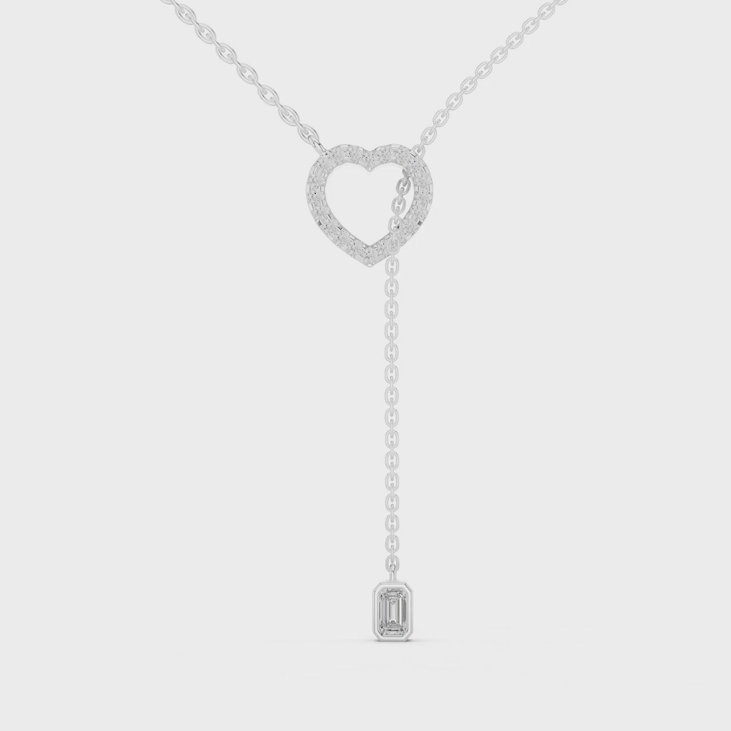 Endless Bond Heart Accent Pendant