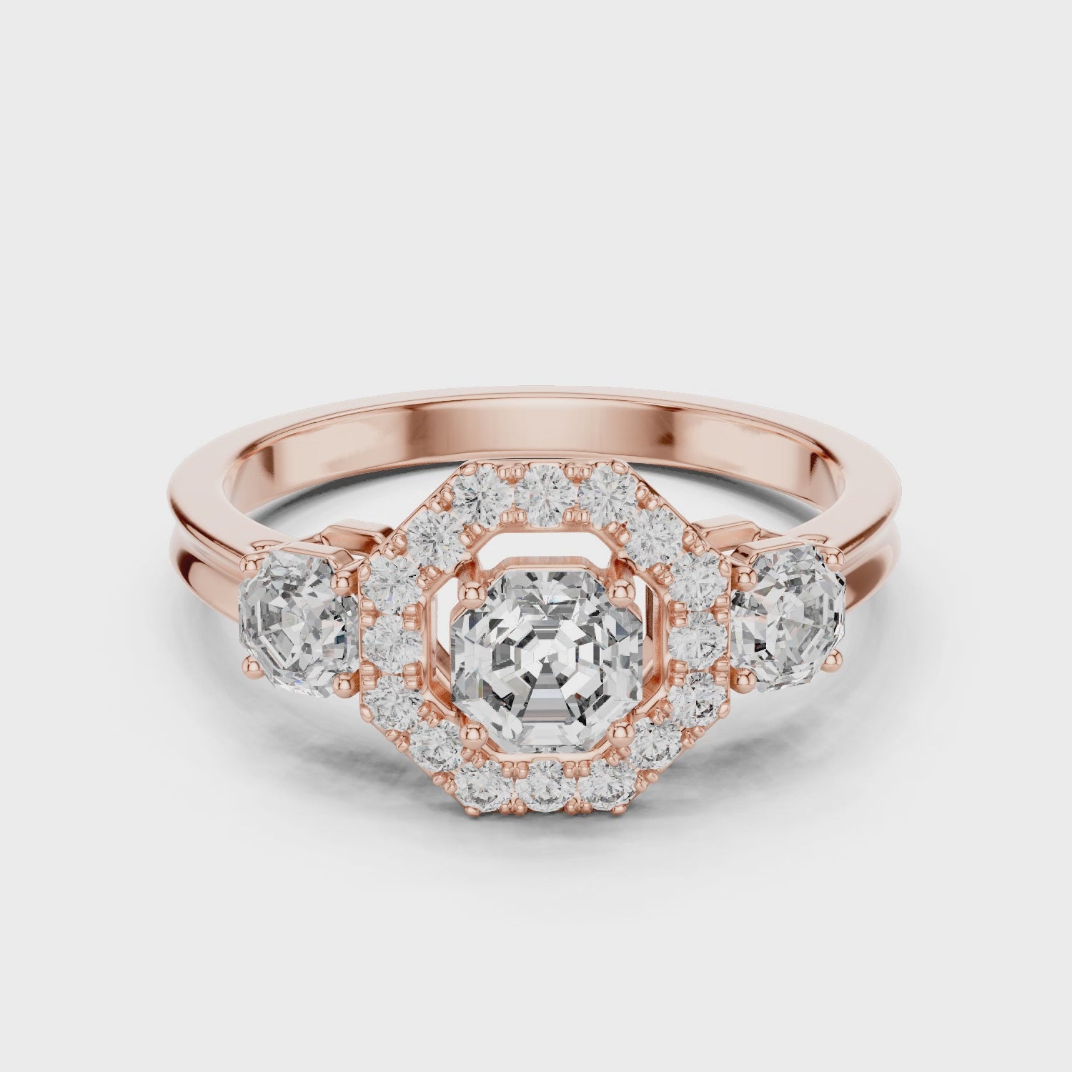 Eternal Cascade Harmony Cocktail Ring