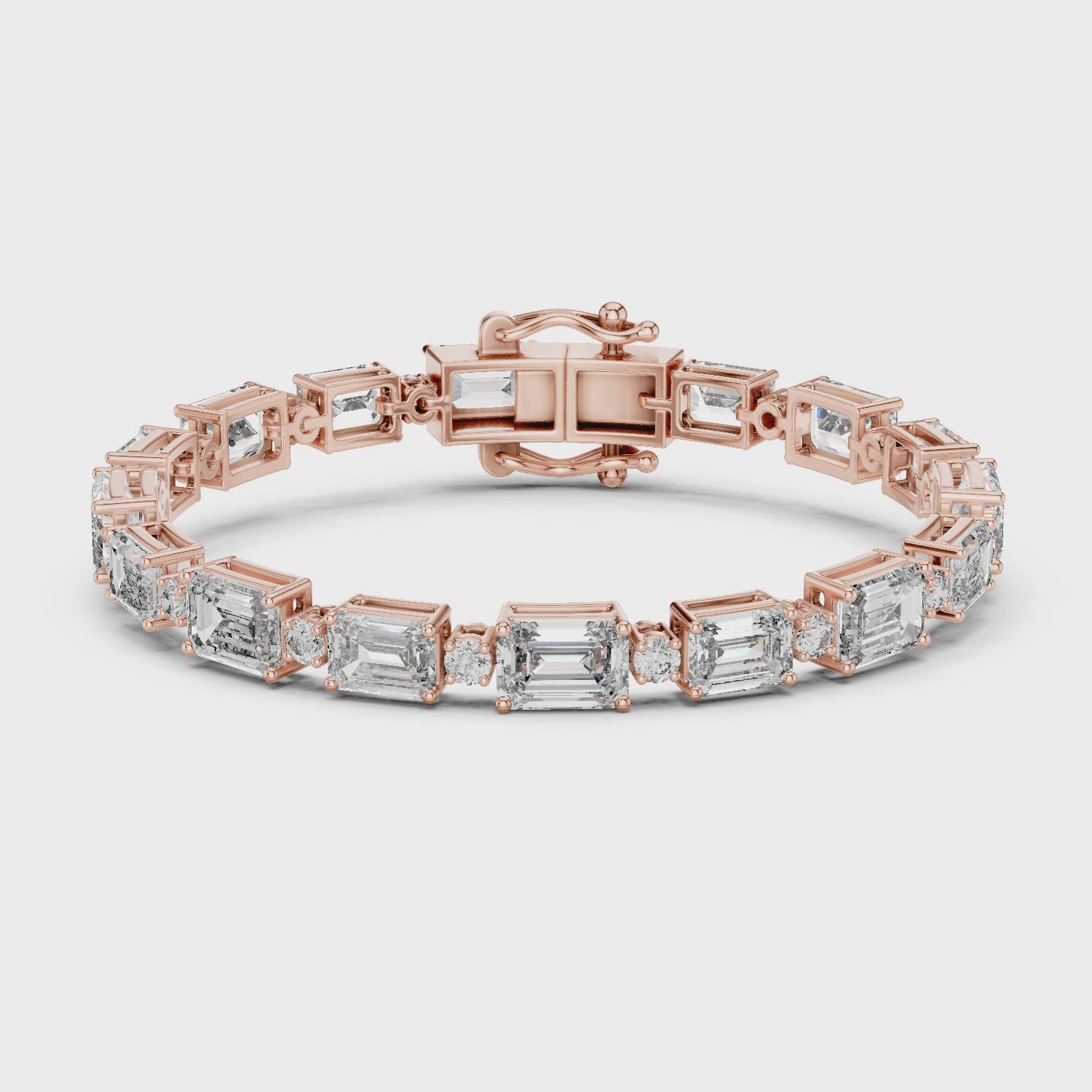 Grand Aurora Modern Line Bracelet