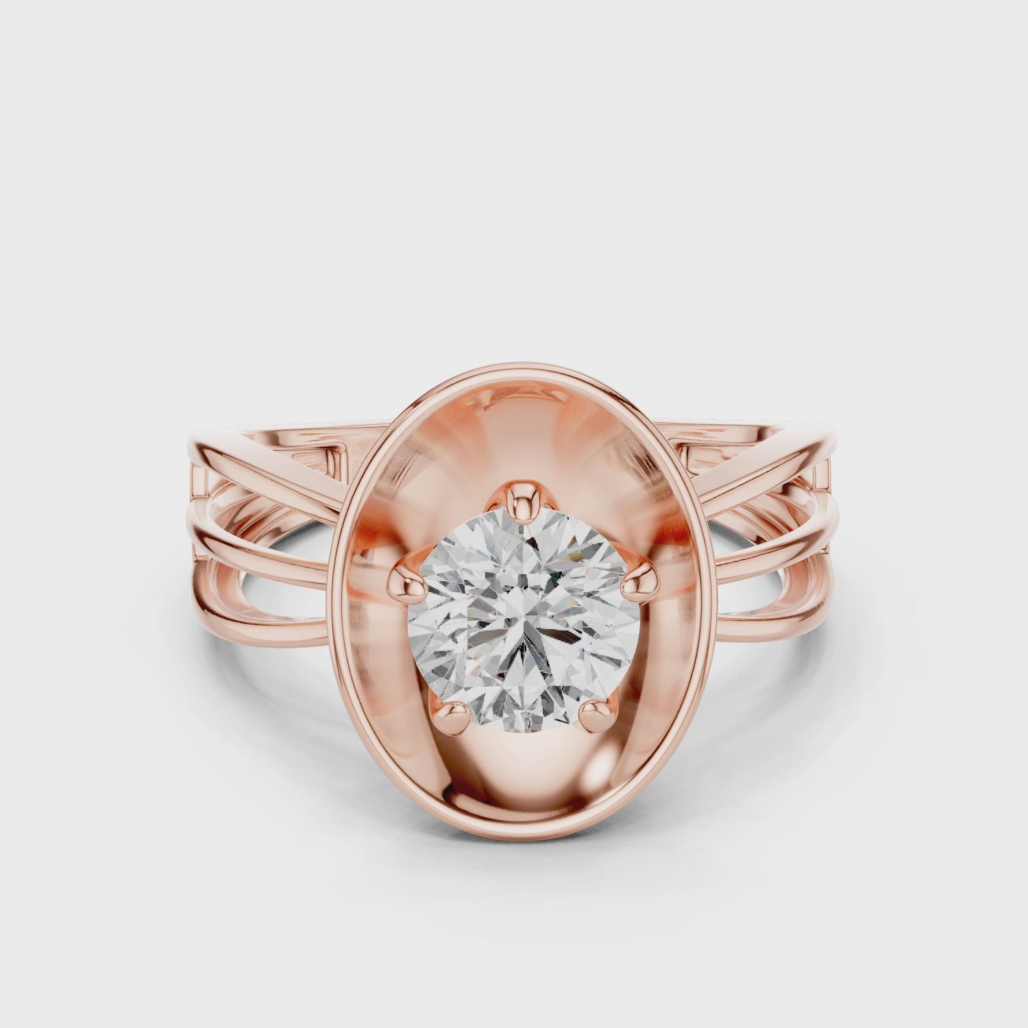 Infinite Grace Classic Halo Ring