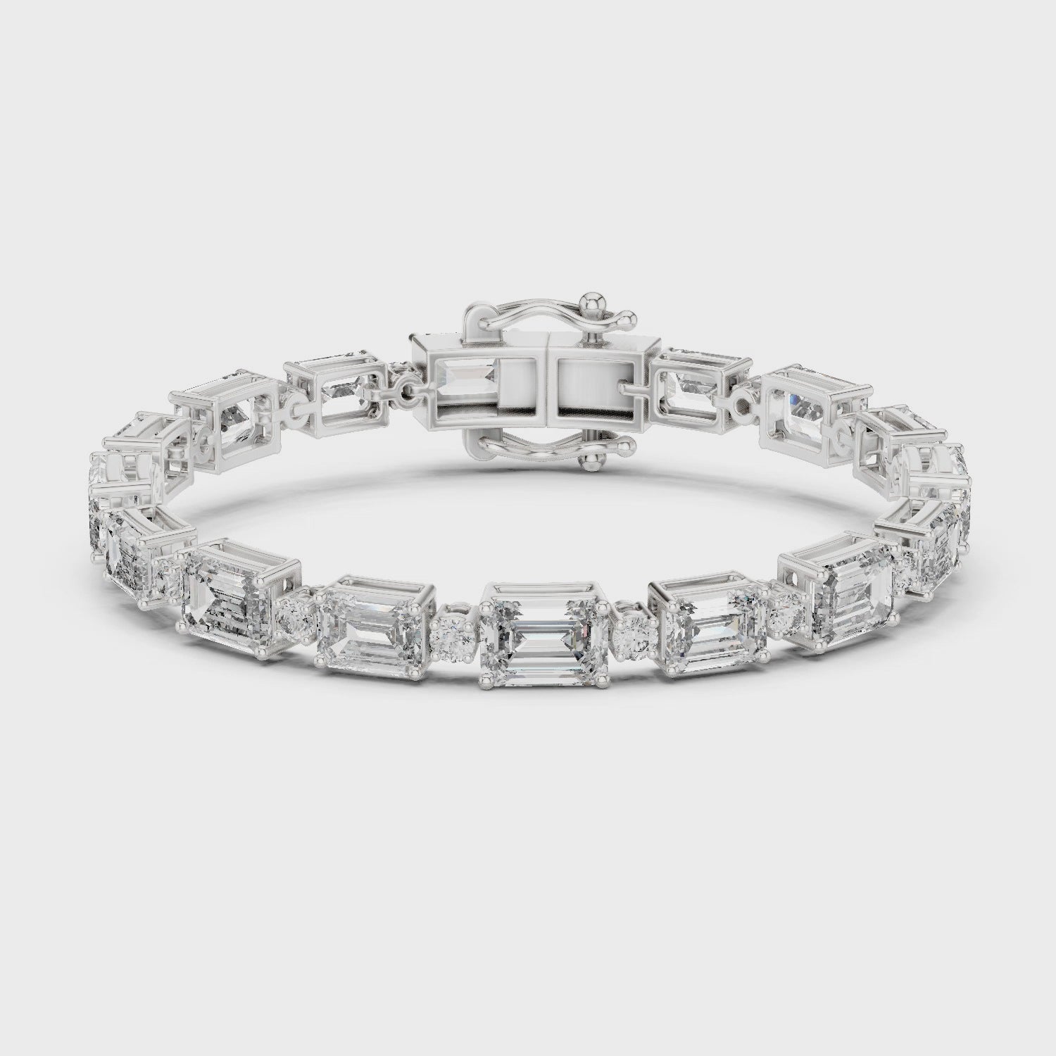 Grand Aurora Modern Line Bracelet