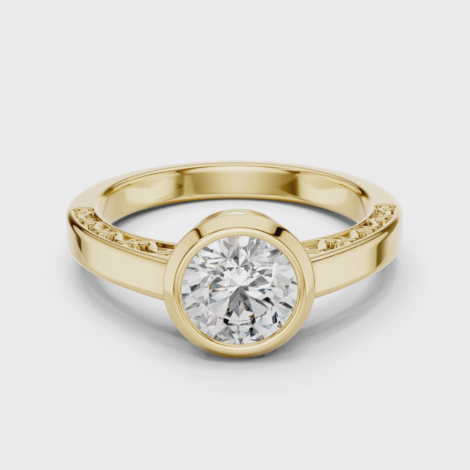 Eternal Embrace Solitaire Ring