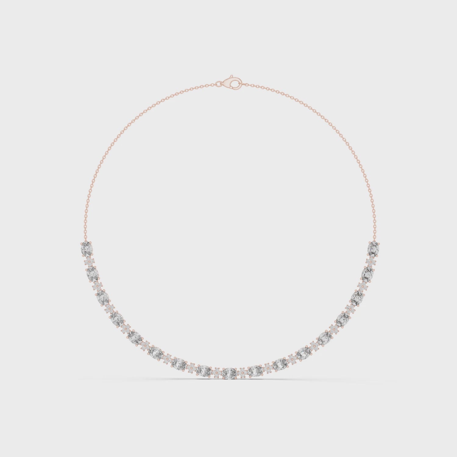 Refined Solstice Glow Collar Necklace