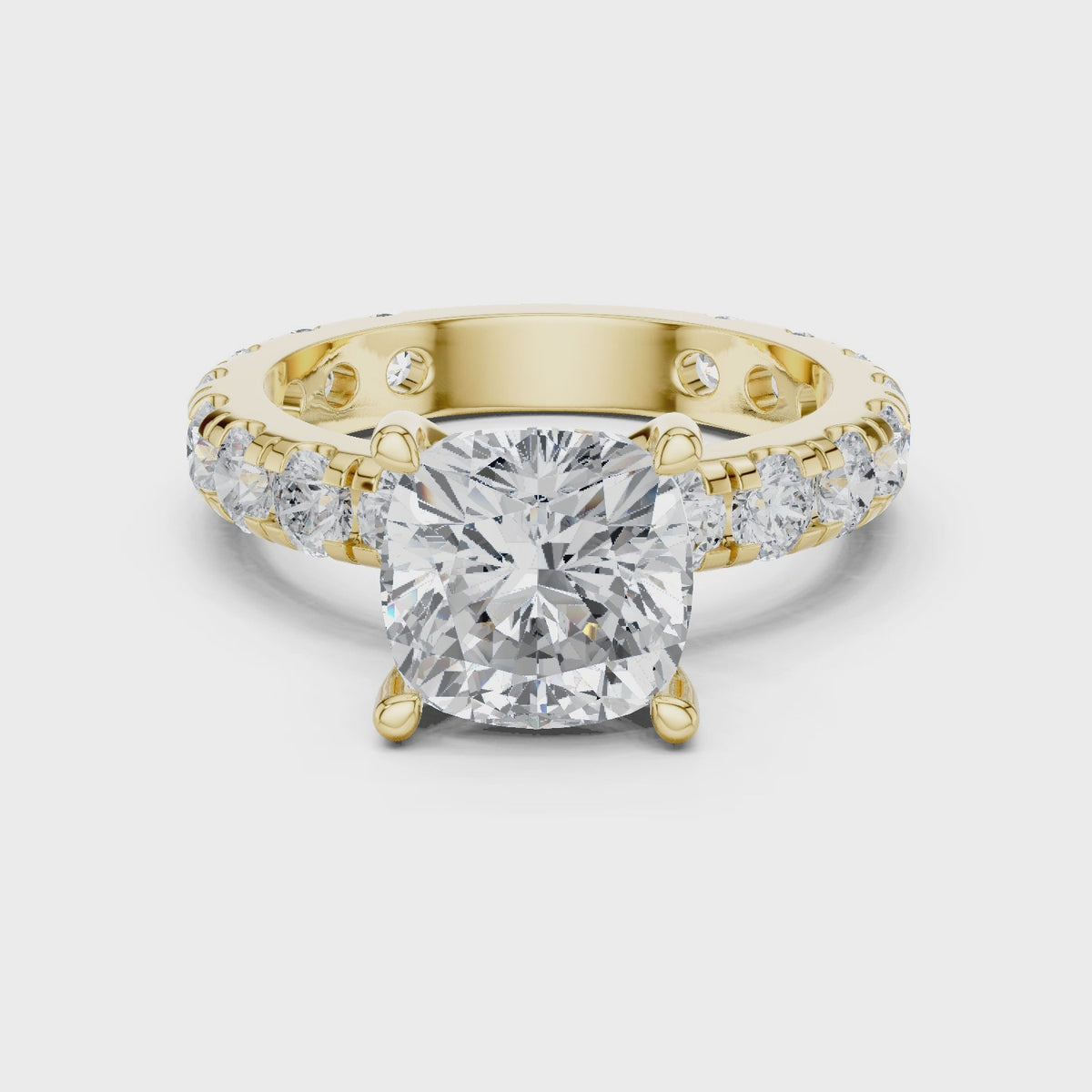 Graceful Mosaic Eternity Band