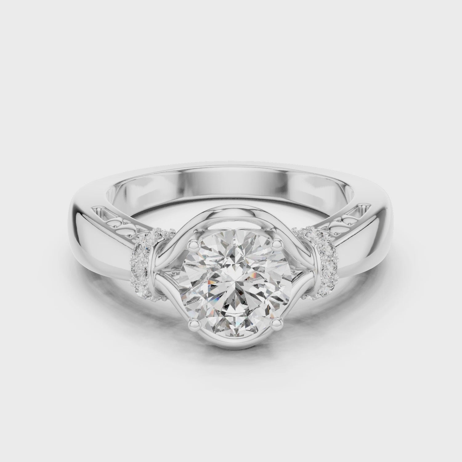 Infinite Grace Modern Statement Ring