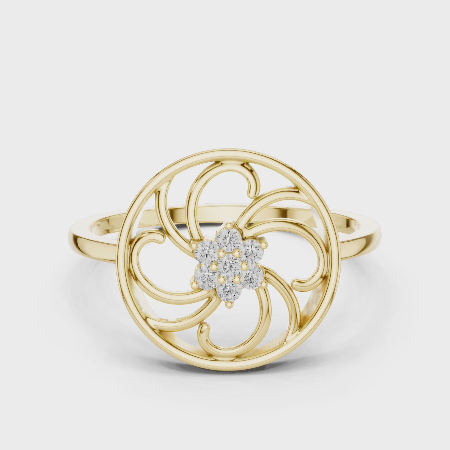 Vivid Lattice Ring
