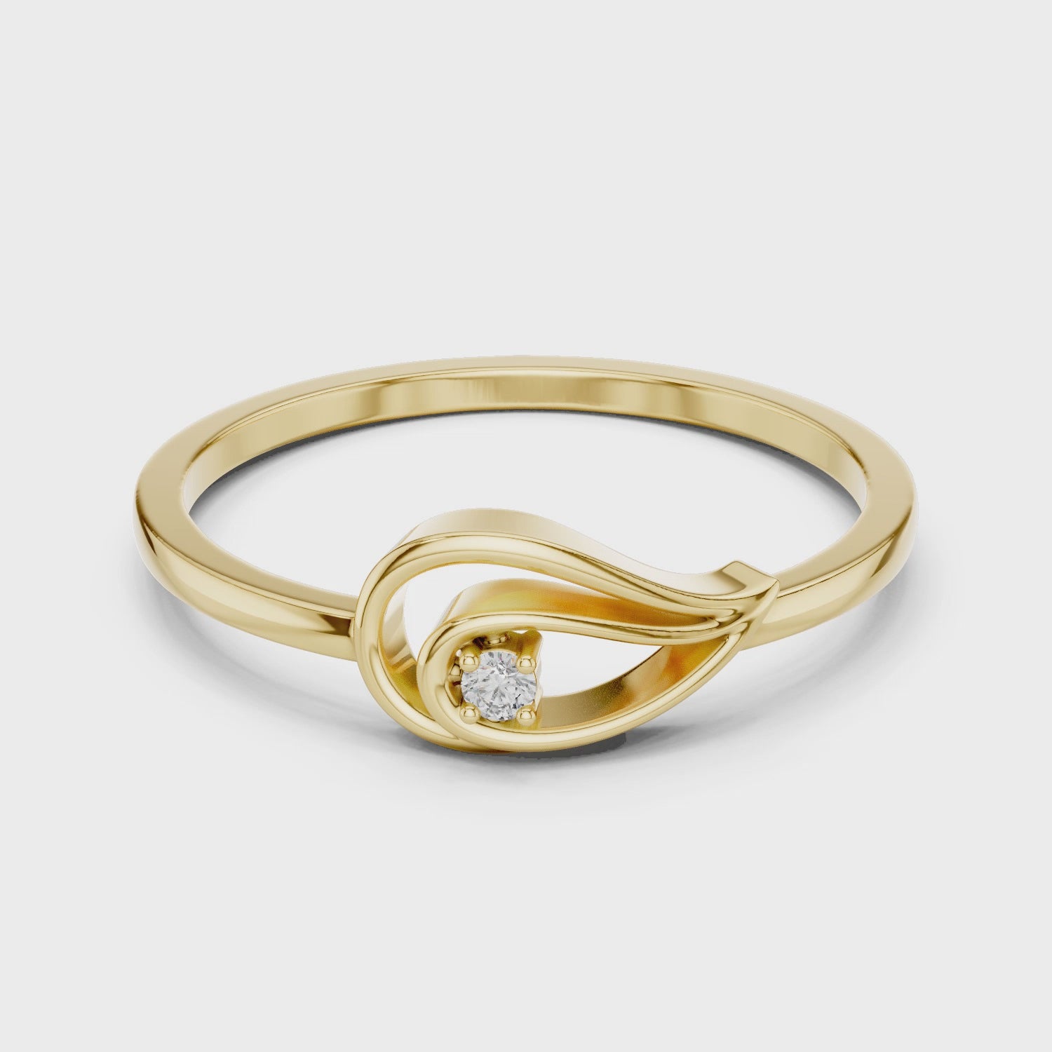 Essence Teardrop Ring