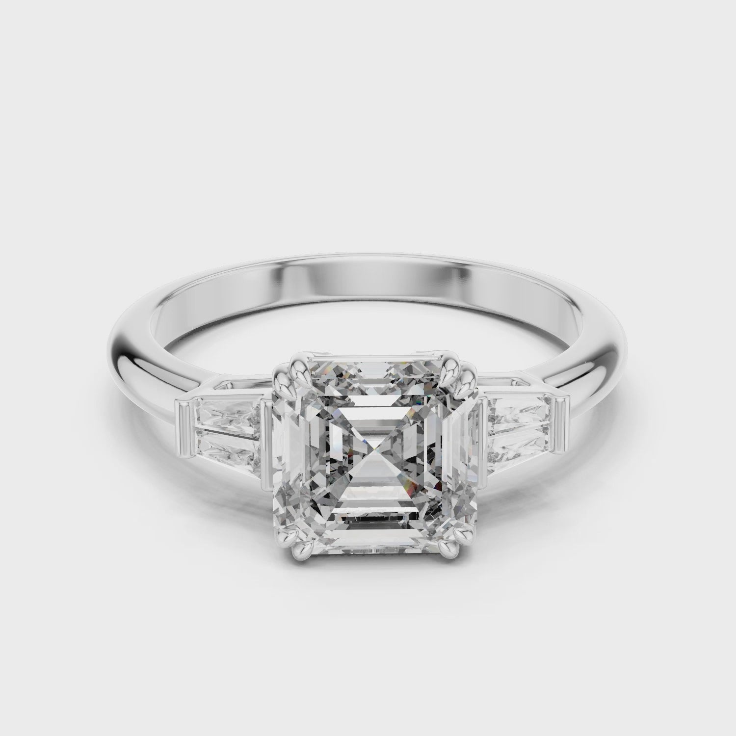 Starlit Archway Modern Ring