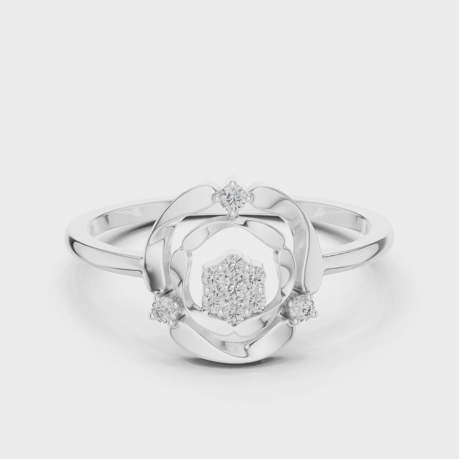 Opaline Fleur Ring