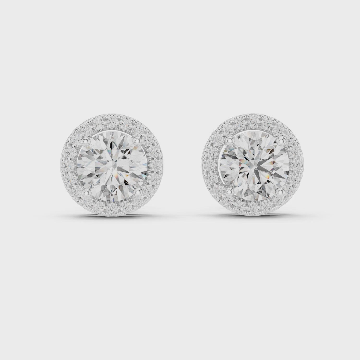 Celestial Halo Classic Stud Earrings
