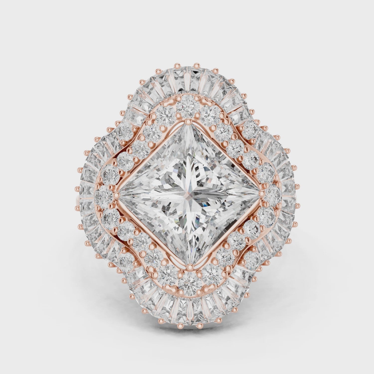 Radiant Crest Ring