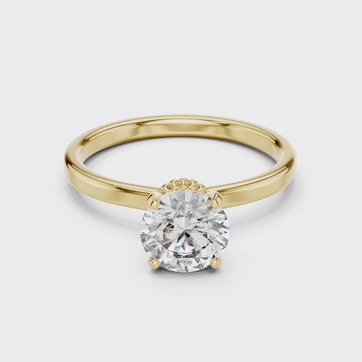 Celestial Promise Single Stone Ring