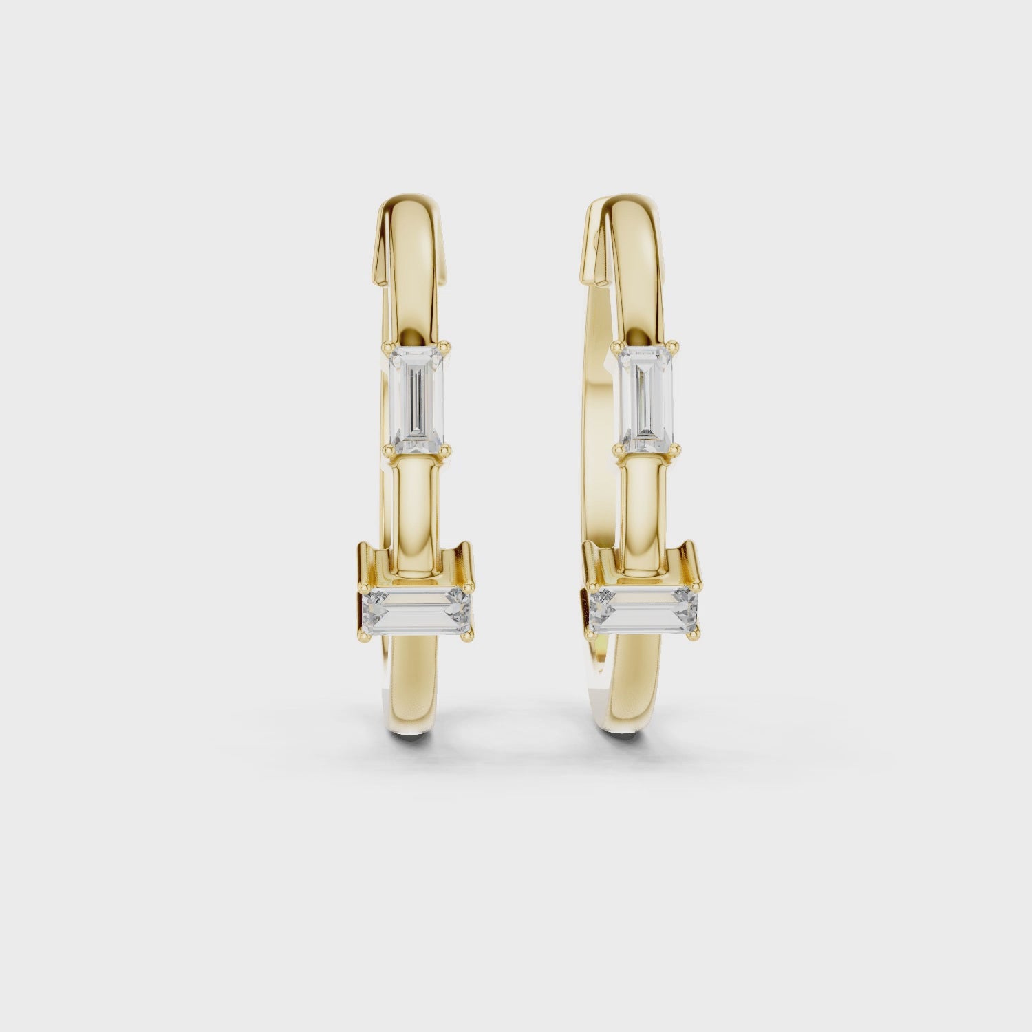 Elevate The Graceful Edge Hoops