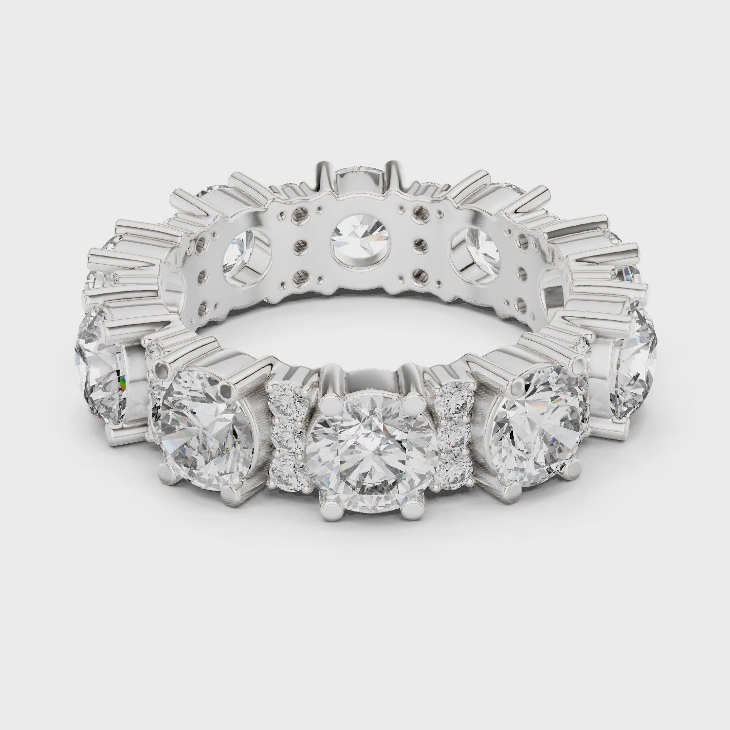 Aurora Radiant Horizon Statement Ring